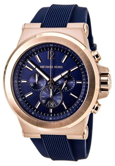 blue michael kors watch women'|michael kors mk8295.